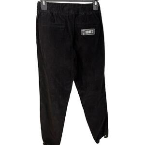 Krost Women's Black Corduroy Joggers Small